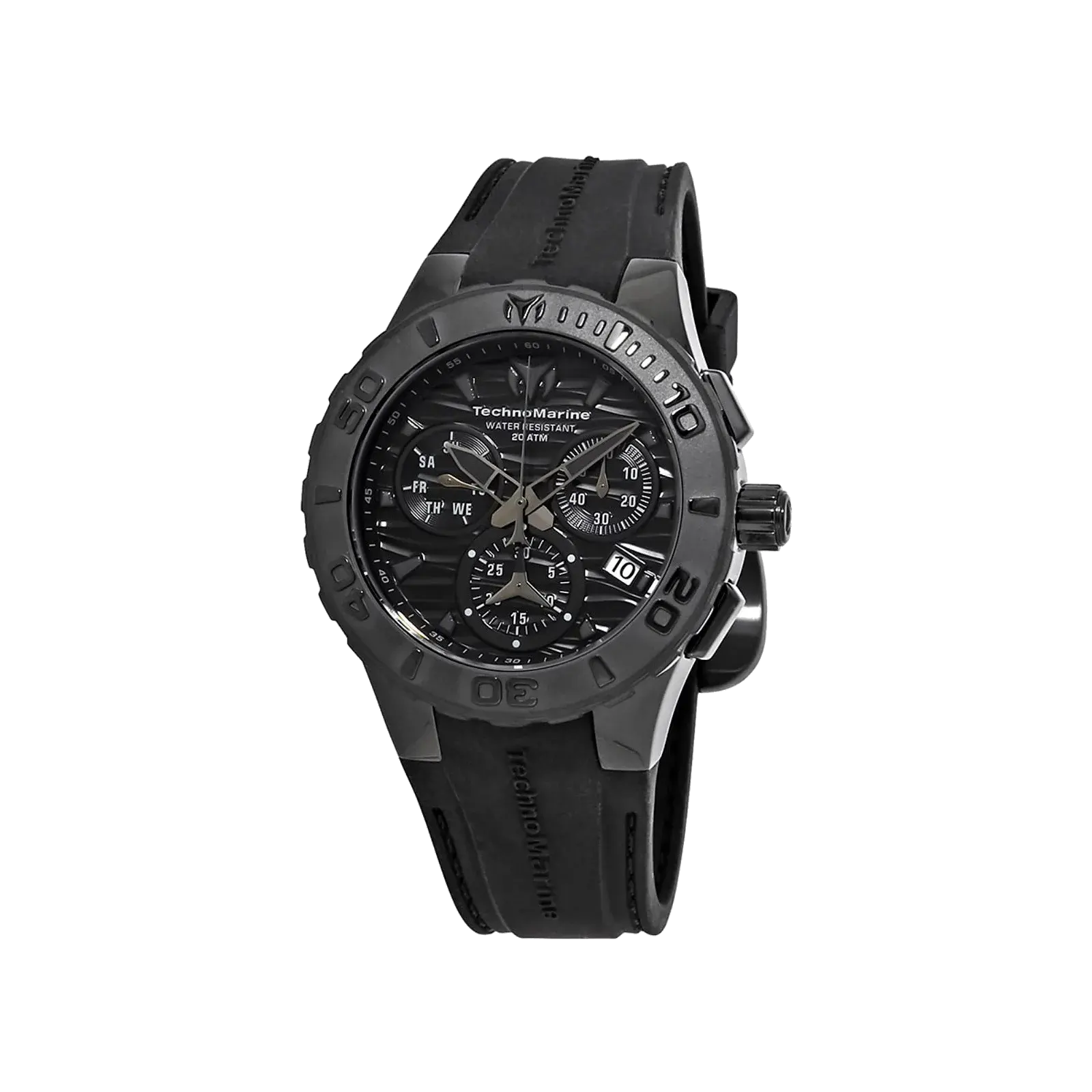 TechnoMarine cronógrafo all black