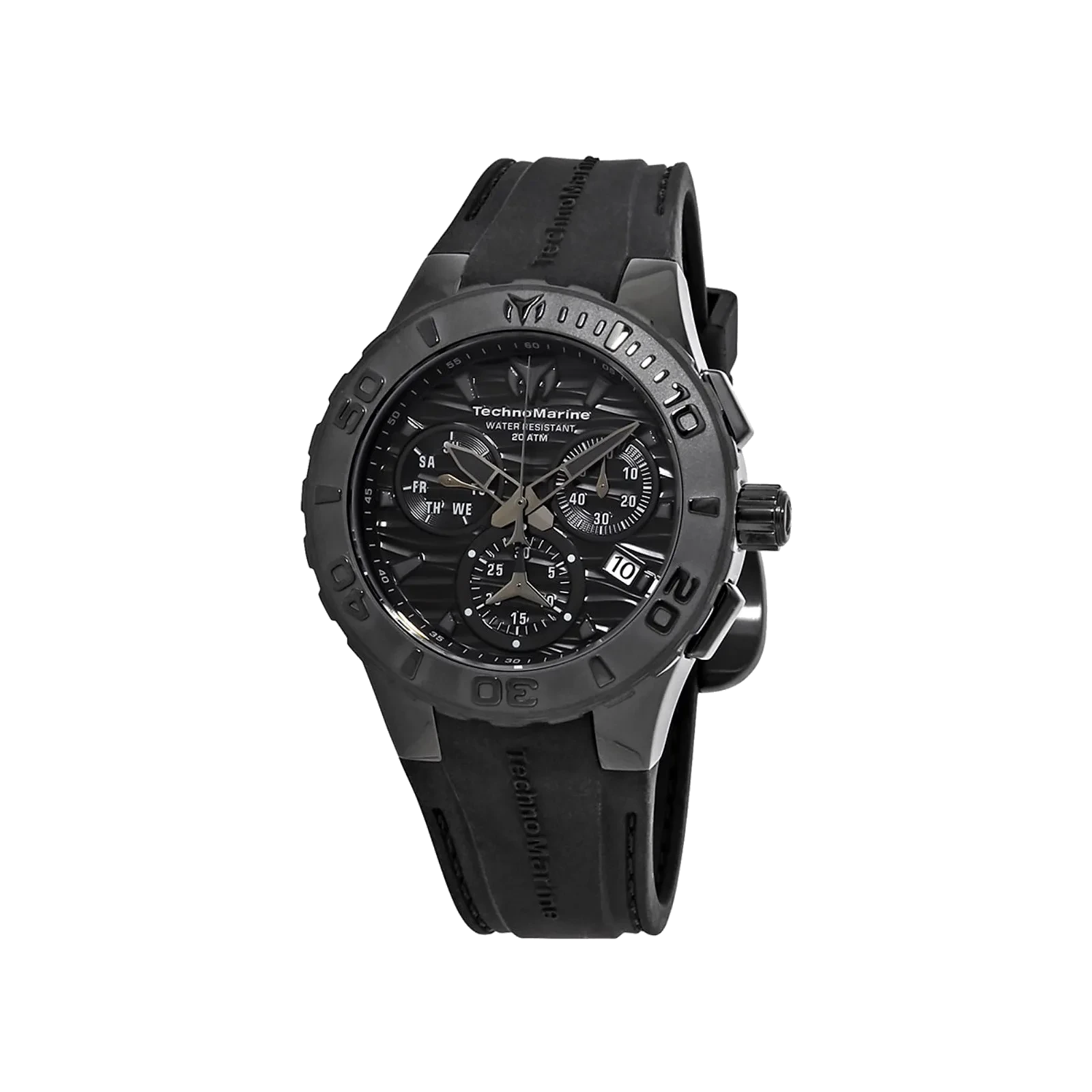 TechnoMarine cronógrafo all black