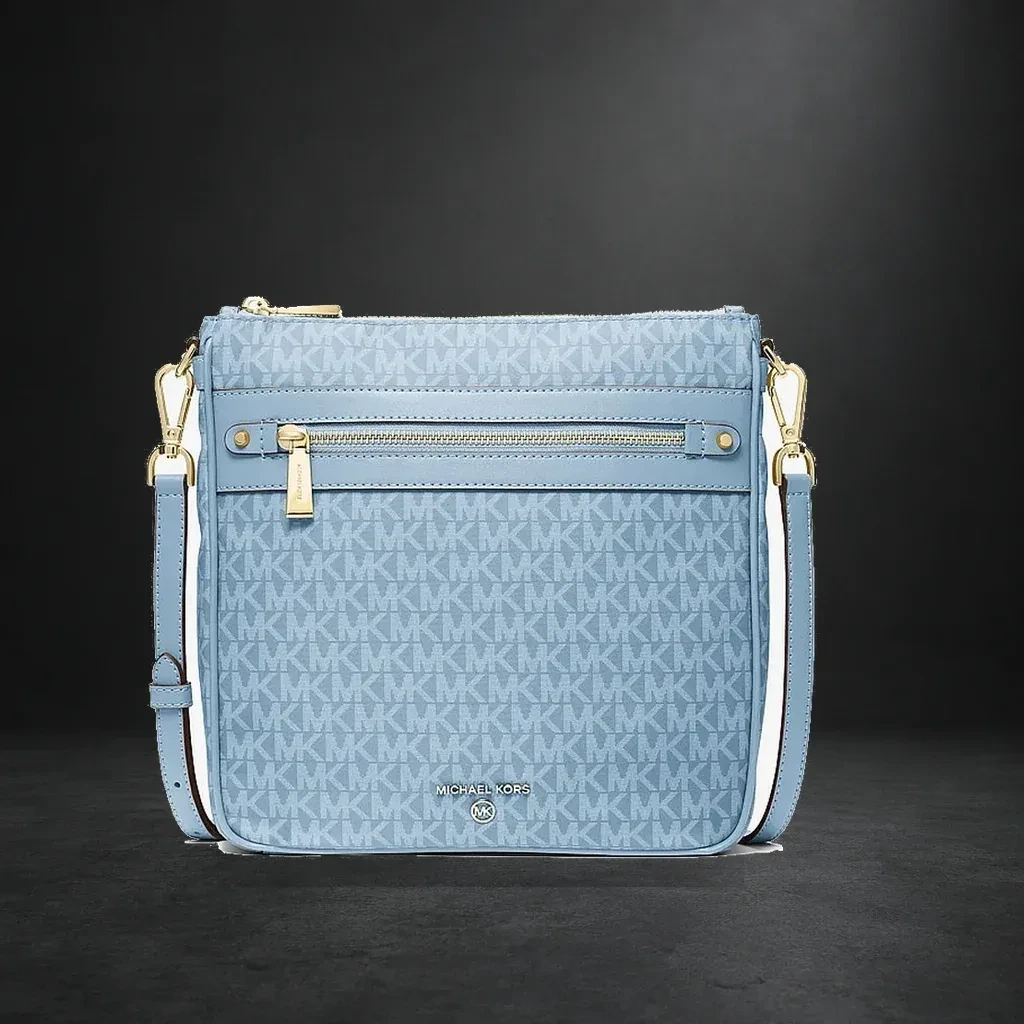 Bolso Michael Kors Jet Set azul, vista secundaria